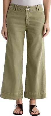 Womens Natasha Mid Rise Wide Leg