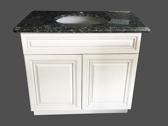 New Antique White Single-sink Bathroom Vanity Base Cabinet 24" Wide x 21" Deep