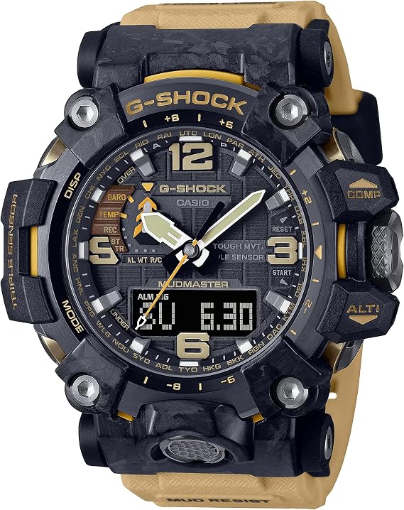 Casio GWG-2000-1A5DR Kol Saati, Siyah, Standart
