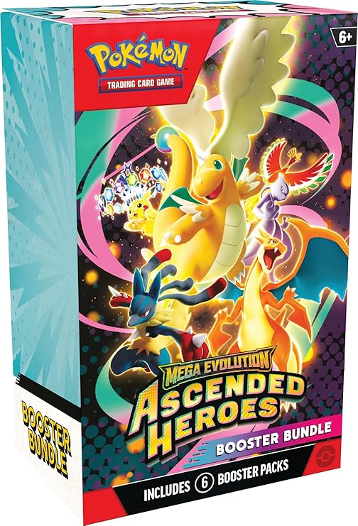 Pokemon TCG: Mega EvolutionAscended Heroes Booster Bundle