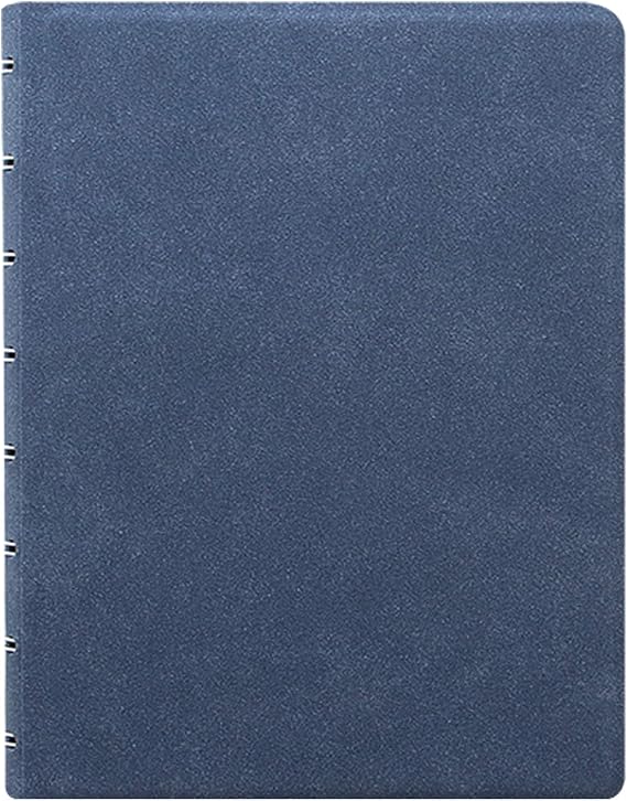 Filofax A5 refillable Notebook Blue Suede