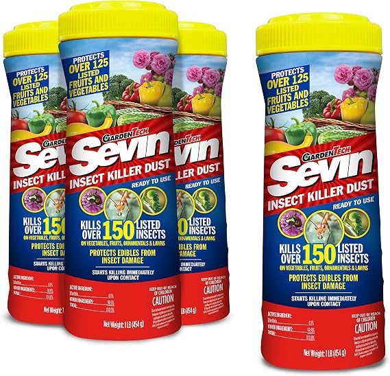 Sevin Insect Killer Dust 4-Pack 1 Pound