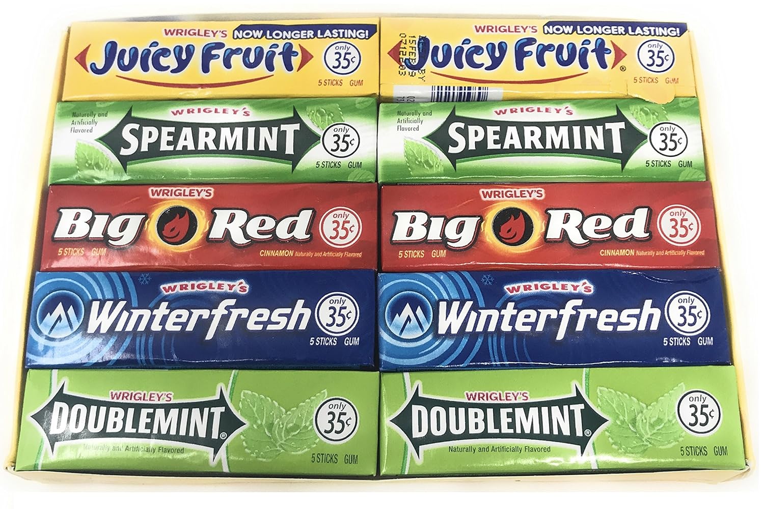 Wrigley&amp;#39;s Chewing Gum Assortment 25 Packs