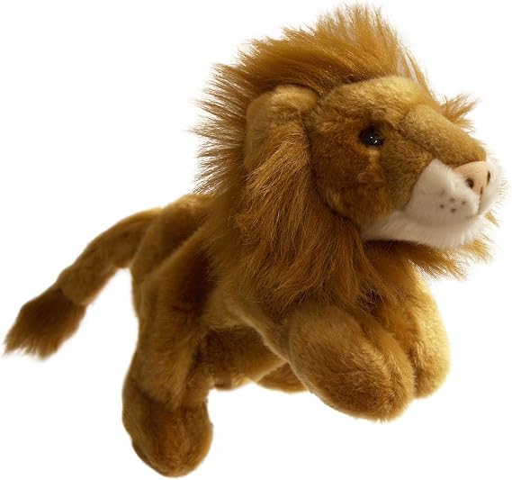 The Puppet Company Full-Bodied Animal Hand Puppets Lion, 12 inches