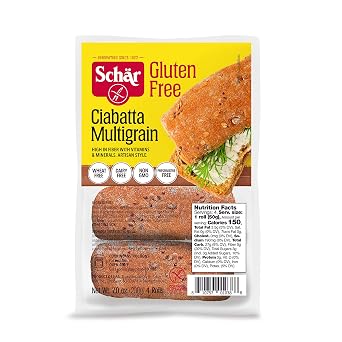 Schar Multigrain Ciabatta, 7 Ounce