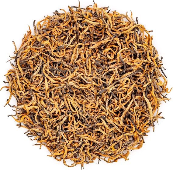 oriarmcha 225g / 8oz Jin Jun Mei Wuyi Black Tea Loose Leaf - Jinjunmei Golden Eyebrow Chinese Breakfast Black Tea Leaves - 1st Class - Brew Hot or Iced Tea
