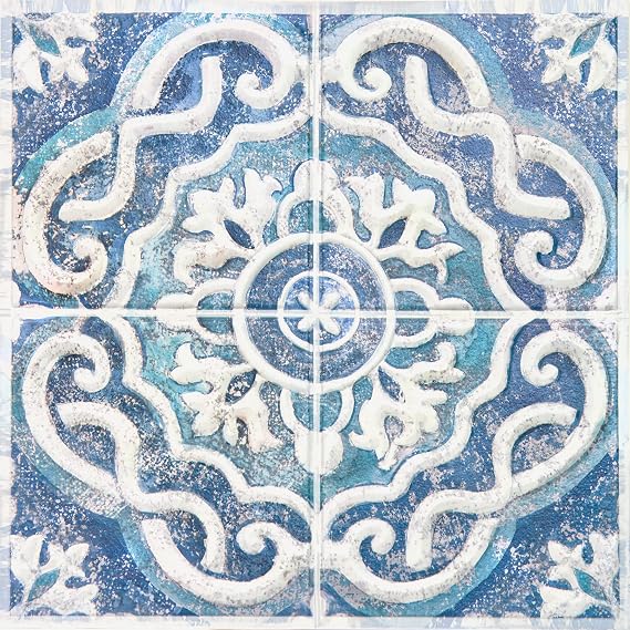 WallPops WPBS4645 Ada Wall Decals, Blue