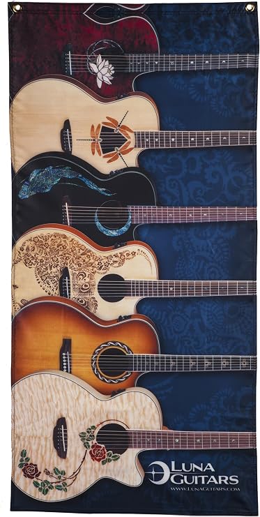 Luna BANNER LUNA Guitars Banner