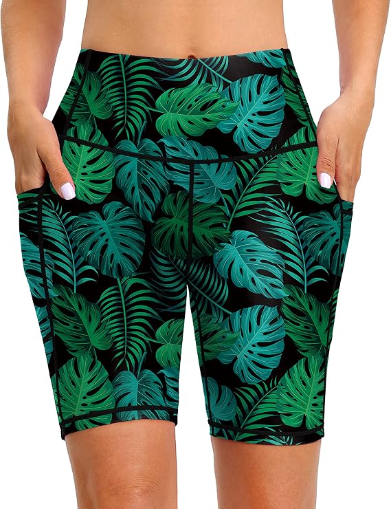 Blouty Women's 5''/7''/9'' Swim Shorts UPF 50+ High Waisted Board Shorts with Pockets Liner Quick Dry Swimsuit Bottoms