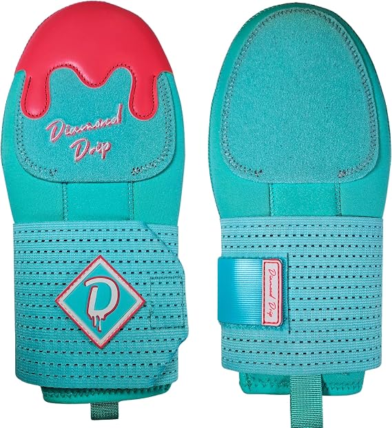 Baseball Sliding Mitt Adult Size - Ice Cream Sliding Mitt for High School & Adult Age Players, for Baseball & Softball, Ambidextrous, Hard Pad for Hand Protection, Neoprene Fabric & Premium Leather