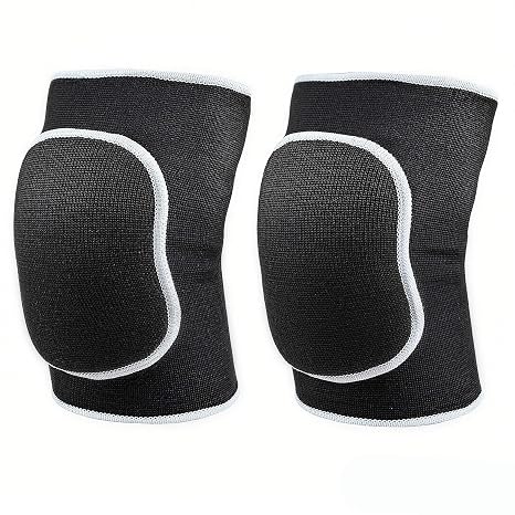 Elbow Pads Volleyball Arm Pads Women Tandem Elbow Brace Protector Padded Tennis Elbow Guard for Baseball, Muay Thai, Lacrosse, Softball Breathable Anti-Collision Soft Support Sleeves for Women Youth Men Elderly (Black)
