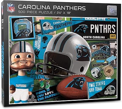 YouTheFan NFL Retro Series Puzzle - 500 Pieces