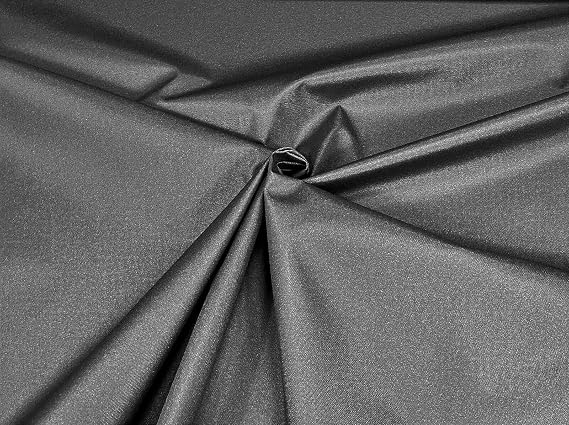 Black Ballistic 1680D Nylon Fabric 60 Inches Wide Cordura Water Repellent Coated DWR, By the yard