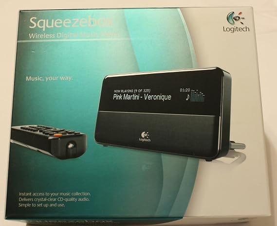 Logitech Squeezebox Wi-Fi Internet Radio and Wireless Music Player