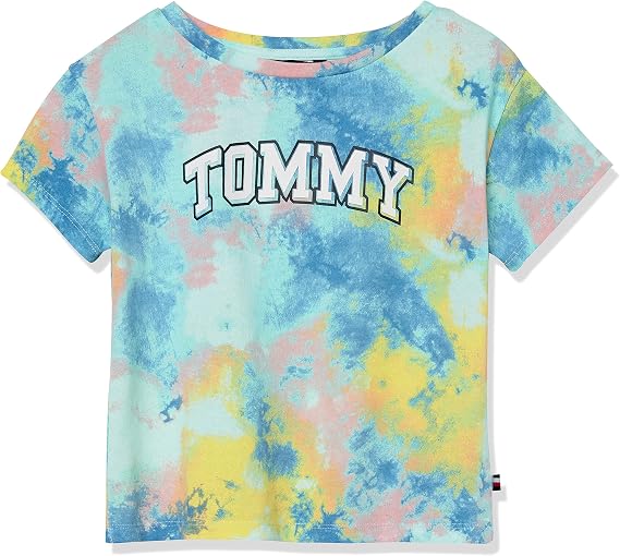 Tommy Hilfiger Girl's Tonal Logo T-Shirt (Big Kids)