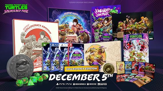 Teenage Mutant Ninja Turtles: Splintered Fate Pipin Hot Collectors Edition - PlayStation 5