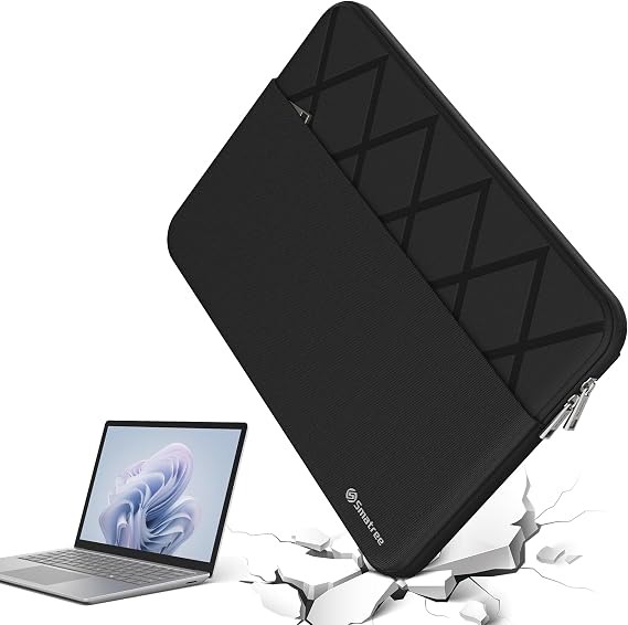 Smatree 13.8 inch Laptop Sleeve for Microsoft Surface Laptop 2024 | for 13.8 inch Microsoft Surface for Business Copilot+PC,Case with Accessory Pocket,YKK Zipper(E437)
