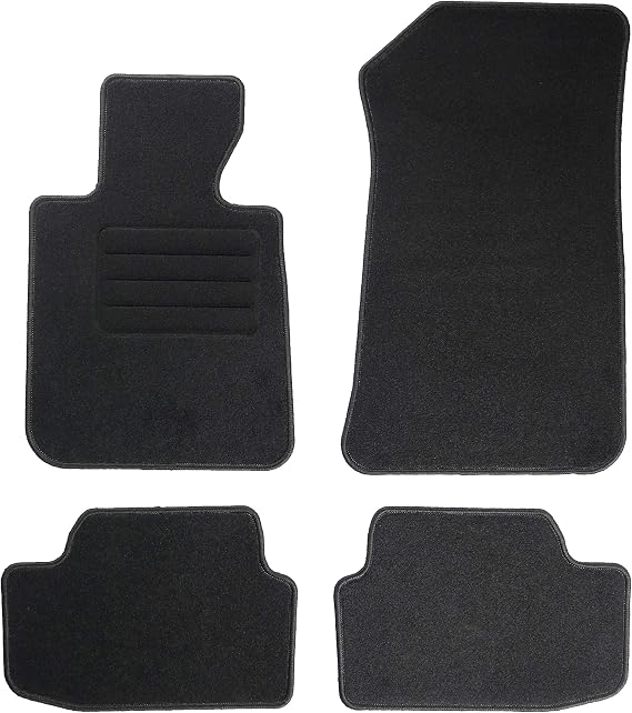Texas Textile Floor Mats for BMW 1 E87 Year of Manufacture 2004-2013 Basic