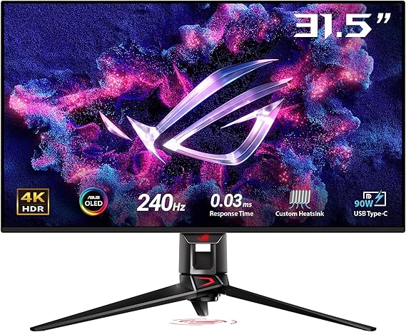 ASUS Rog Swift PG32UCDM 32 Inch 4K QD-OLED Gaming Monitor