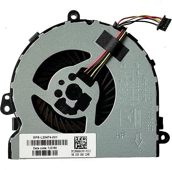 Fan Replacement for HP 250 G7 255 G7 256 G7 CPU Cooling Fan SPS L20474-001 UMA