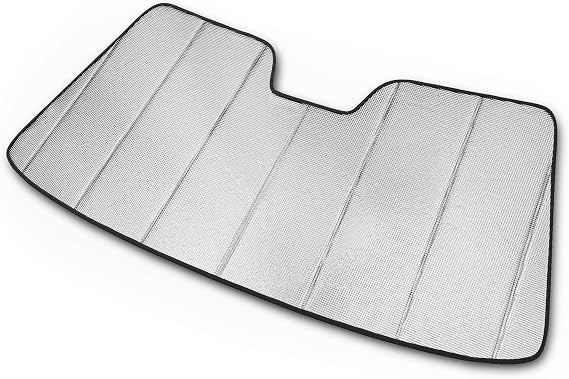 Autotech Park Foldable Sunshade Compatible with 2015-2023 Ford Mustang Coupe, Custom-fit Windshield Sun Shade