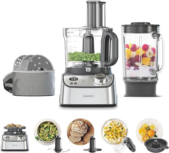 Kenwood FDM71.900SS MultiPro Express Weigh+, Silver