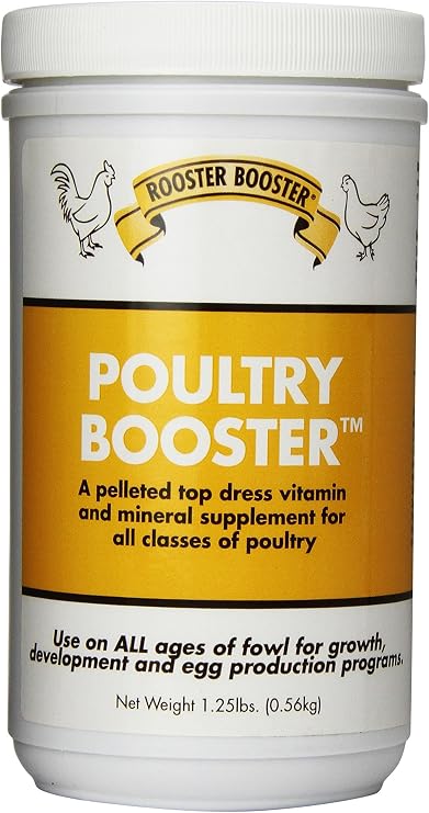 Rooster Booster Poultry Booster, 1.25-Pound