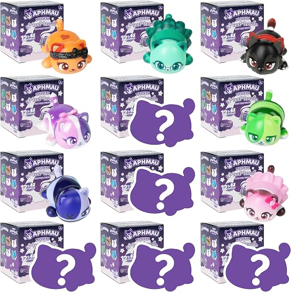 Aphmau Mystery MeeMeow Figures MyStreet Party Pack of 12