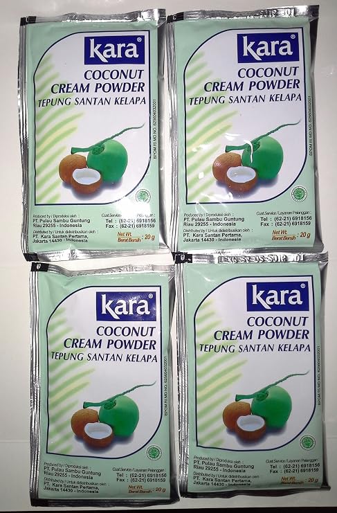 Kara Coconut Cream Powder, 0.70 Oz/20 Gram