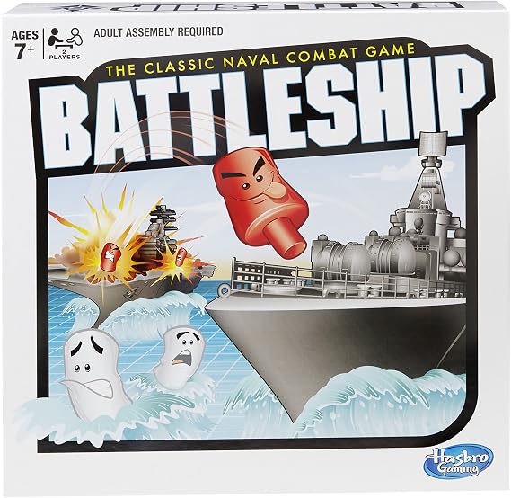 Hasbro Gaming Battleship Game, 7 years to 99 years