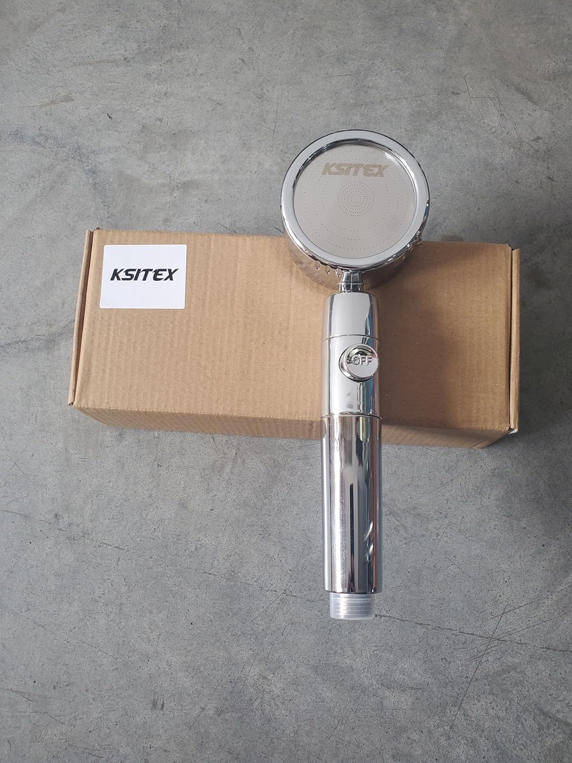 Shower Head for Bathroom, High Pressure Rain Shower Head, Easy Clean Adjustable Replacement for Your Bathroom Shower Heads