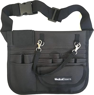 Medical Organizer Belt - Fanny Pack with Stethoscope Holder and Tape Holder for Nursing, Nurse Waist Pack for medical supplies and tools