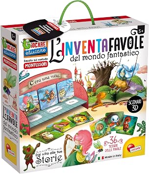 Liscianigiochi - Montessori The Inventafavole del Mondo fantastico, 95216