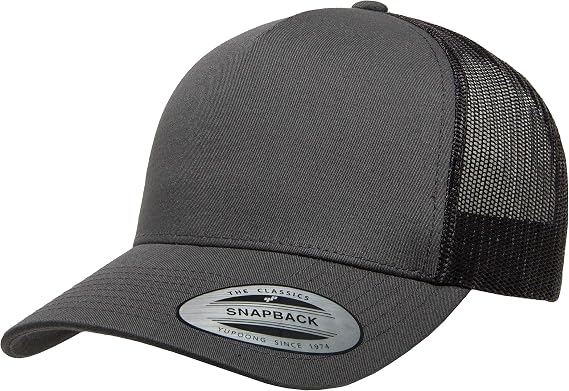 Yupoong Men's Yp Classics 5-Panel Retro Trucker Cap