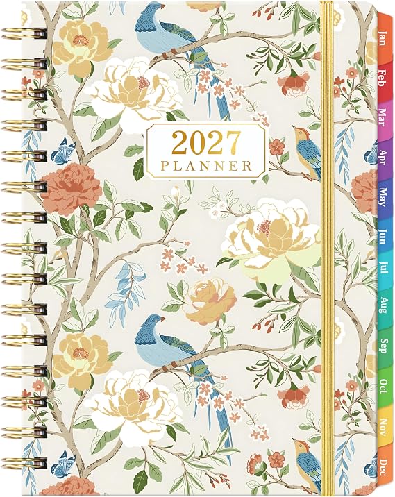2027 Planner - 2027 Planner weekly and monthly, Jan.2027 - Dec.2027