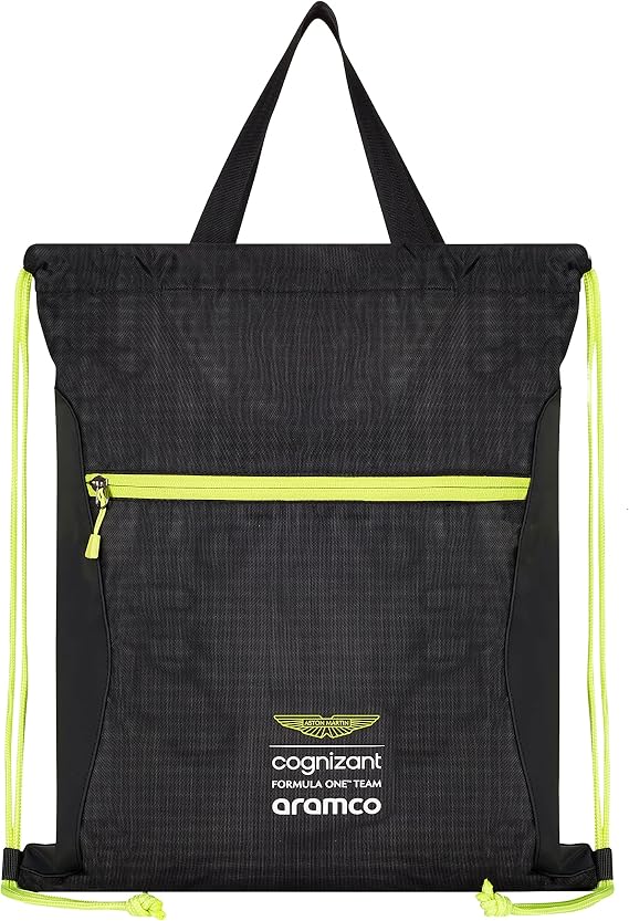 Aston Martin F1 Team Pullsbag Drawstring Bag Black