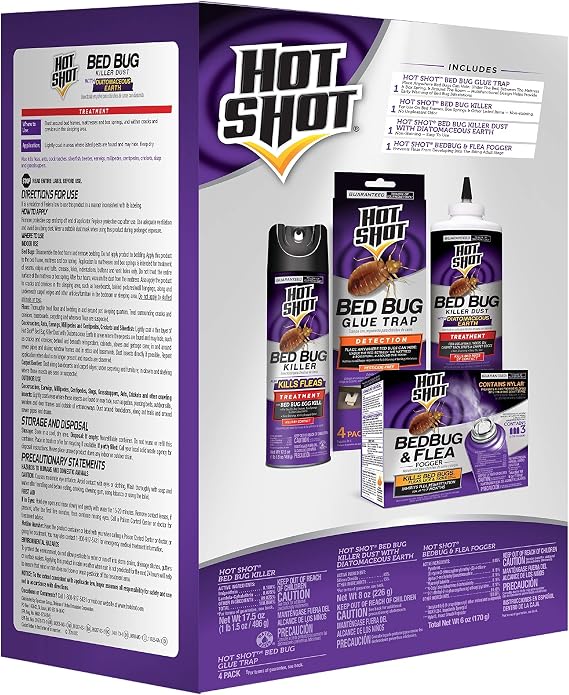 Hot Shot Bed Bug Small Value Pack Insect Killer