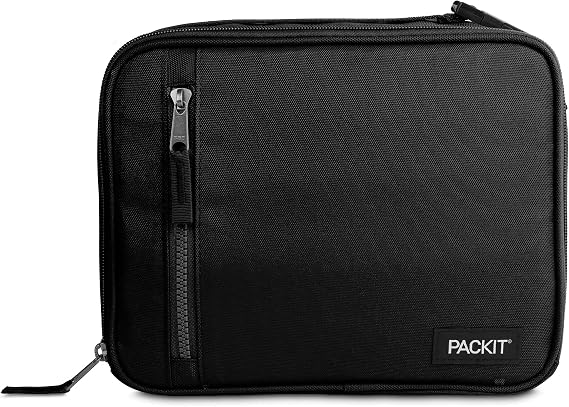PackIt Freezable Classic Lunch Box, Black