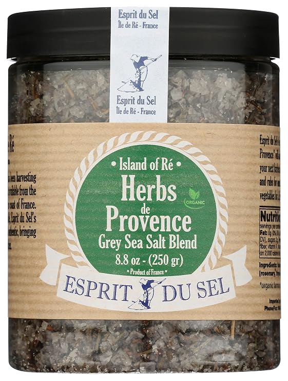 Esprit du Sel Herb de Provence Salt Blend, 8.8 OZ