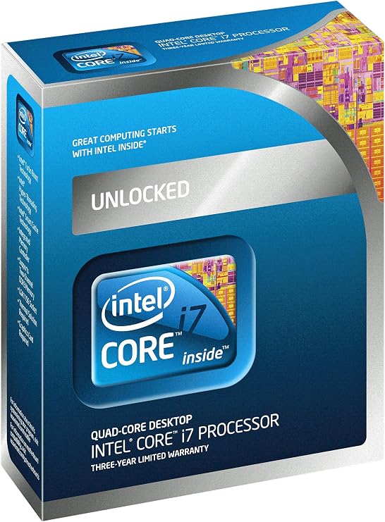 Intel Core i7-875K Processor 2.93 GHz 8 MB Cache Socket LGA1156